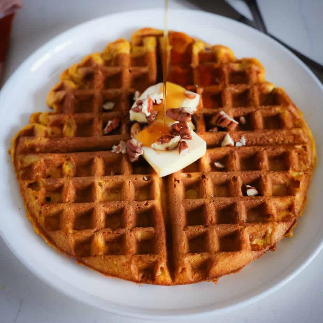 Pumpkin Waffles