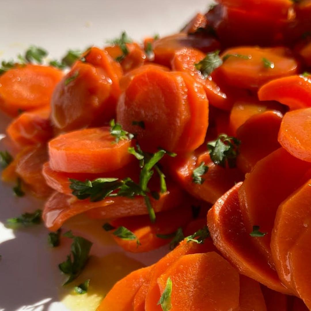 Ginger-Glazed Carrots