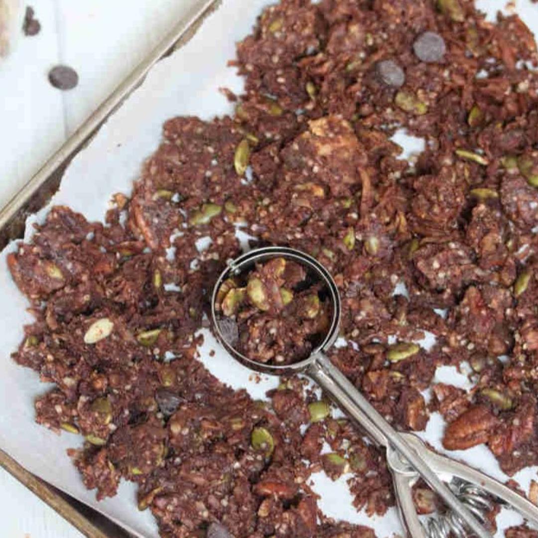 Chocolate Protein Granola That Satisfies Your Sweet Tooth and F