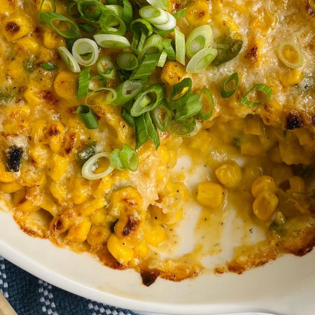 Easy Cheesy Corn Casserole