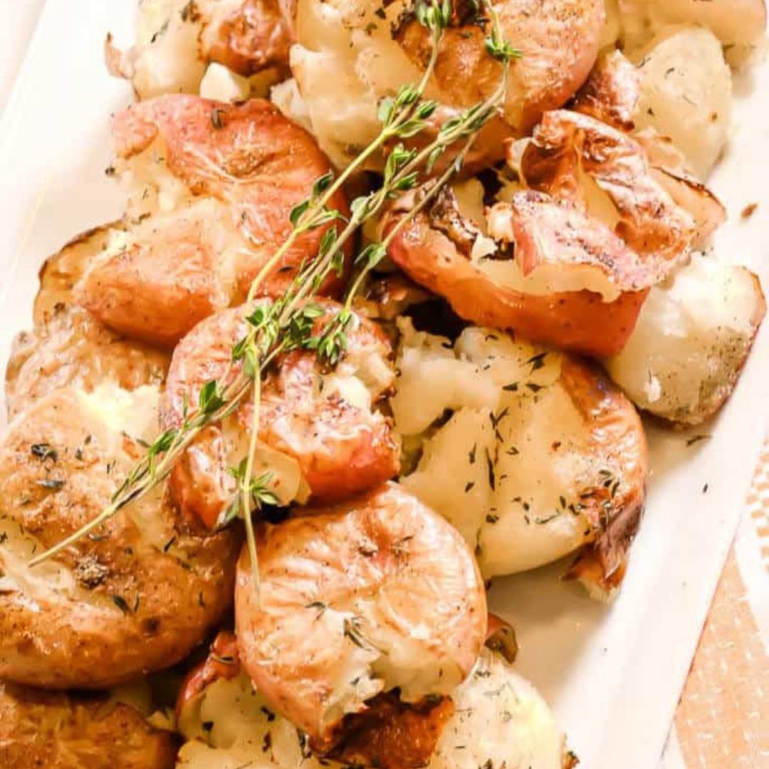 Roasted Smashed Potatoes