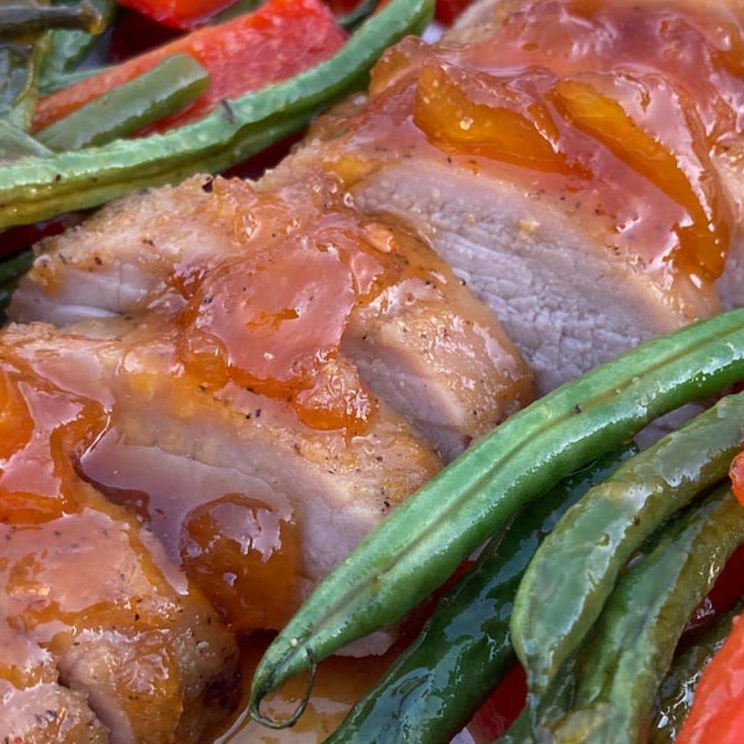 Savory Pork Tenderloin Sheet Pan Dinner