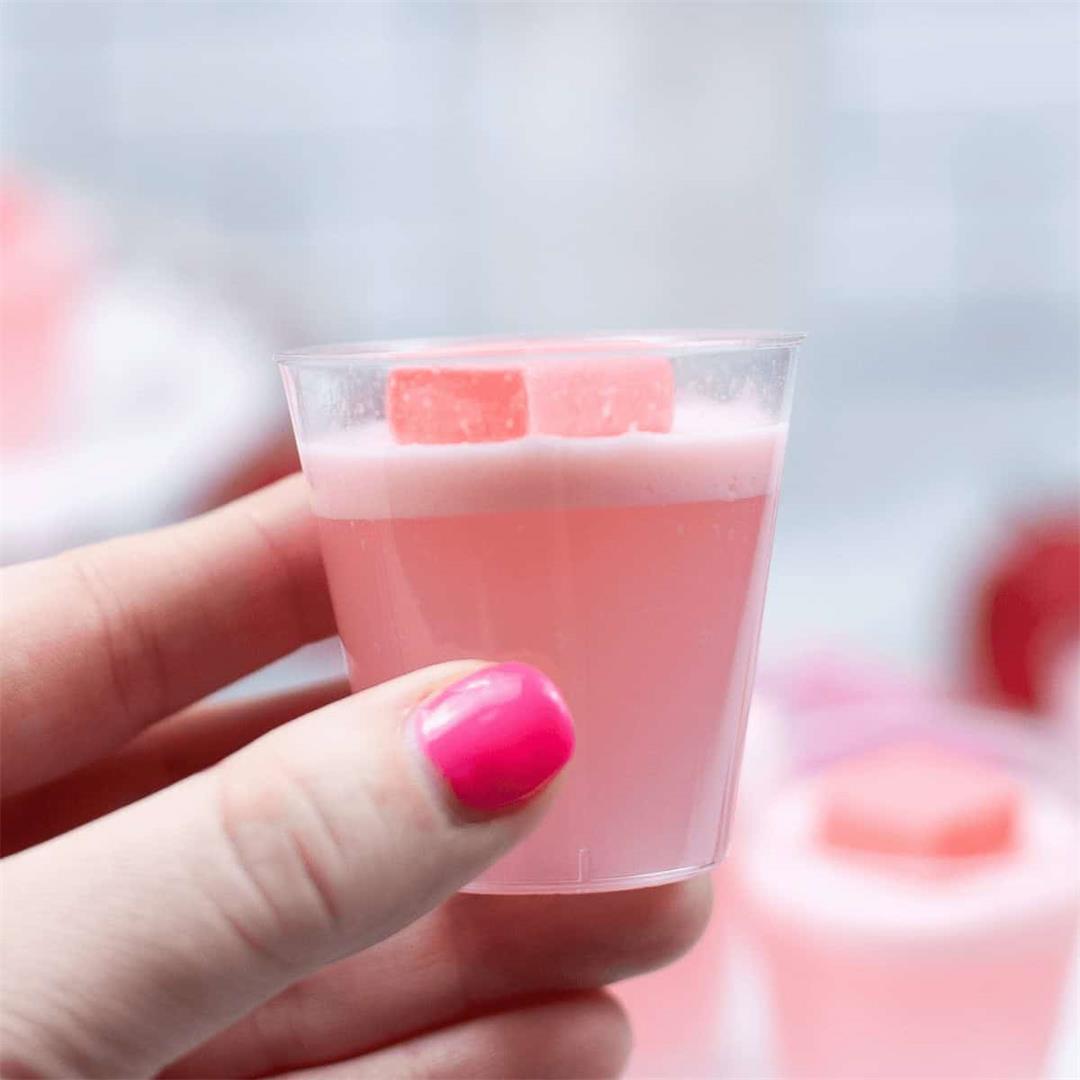 Strawberry Jello Shots