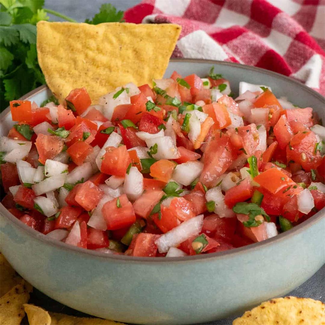 Authentic Pico de Gallo Recipe