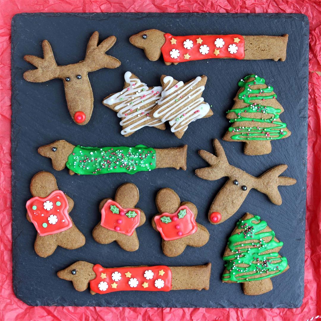 Gluten Free Gingerbread Cookies