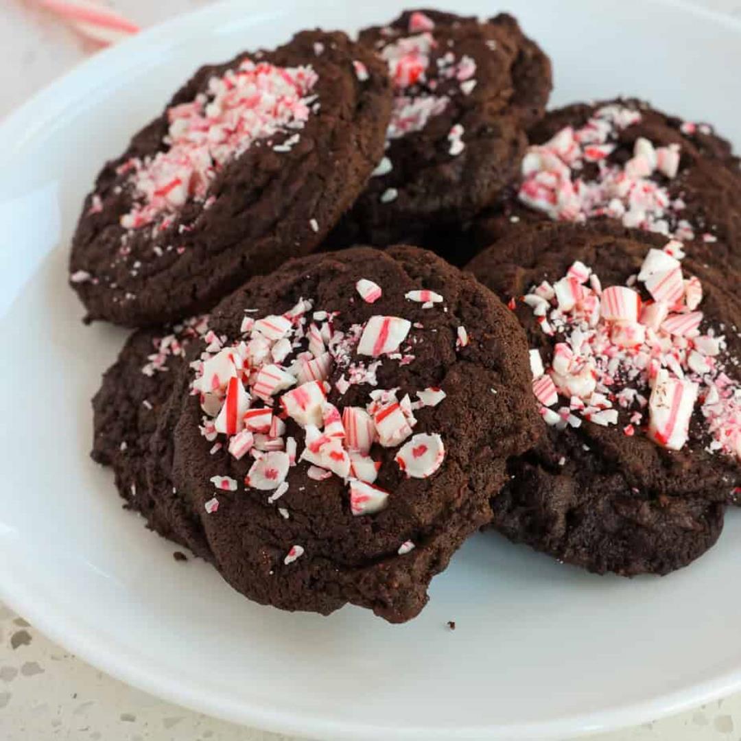 Chocolate Peppermint Cookies