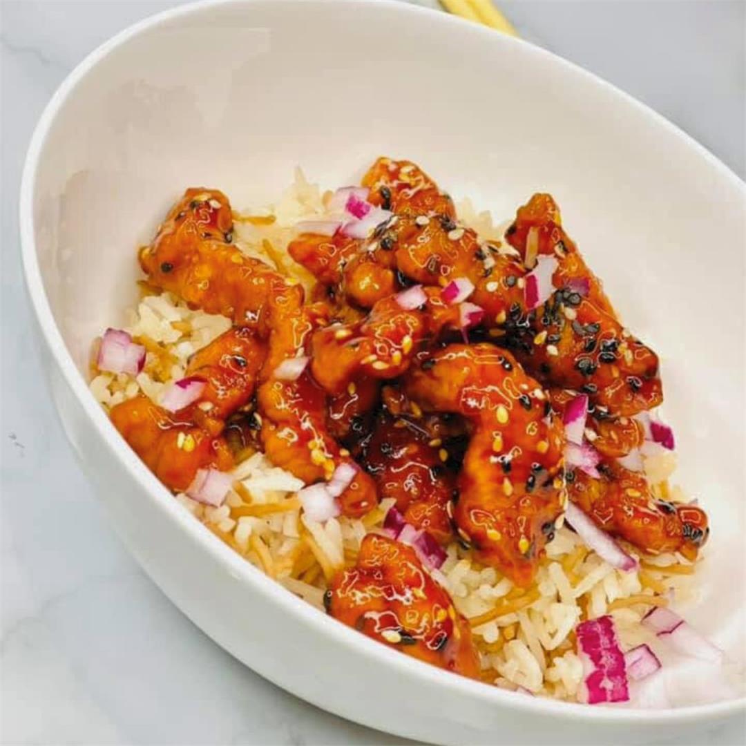 Asian-Style Crispy Sesame Chicken