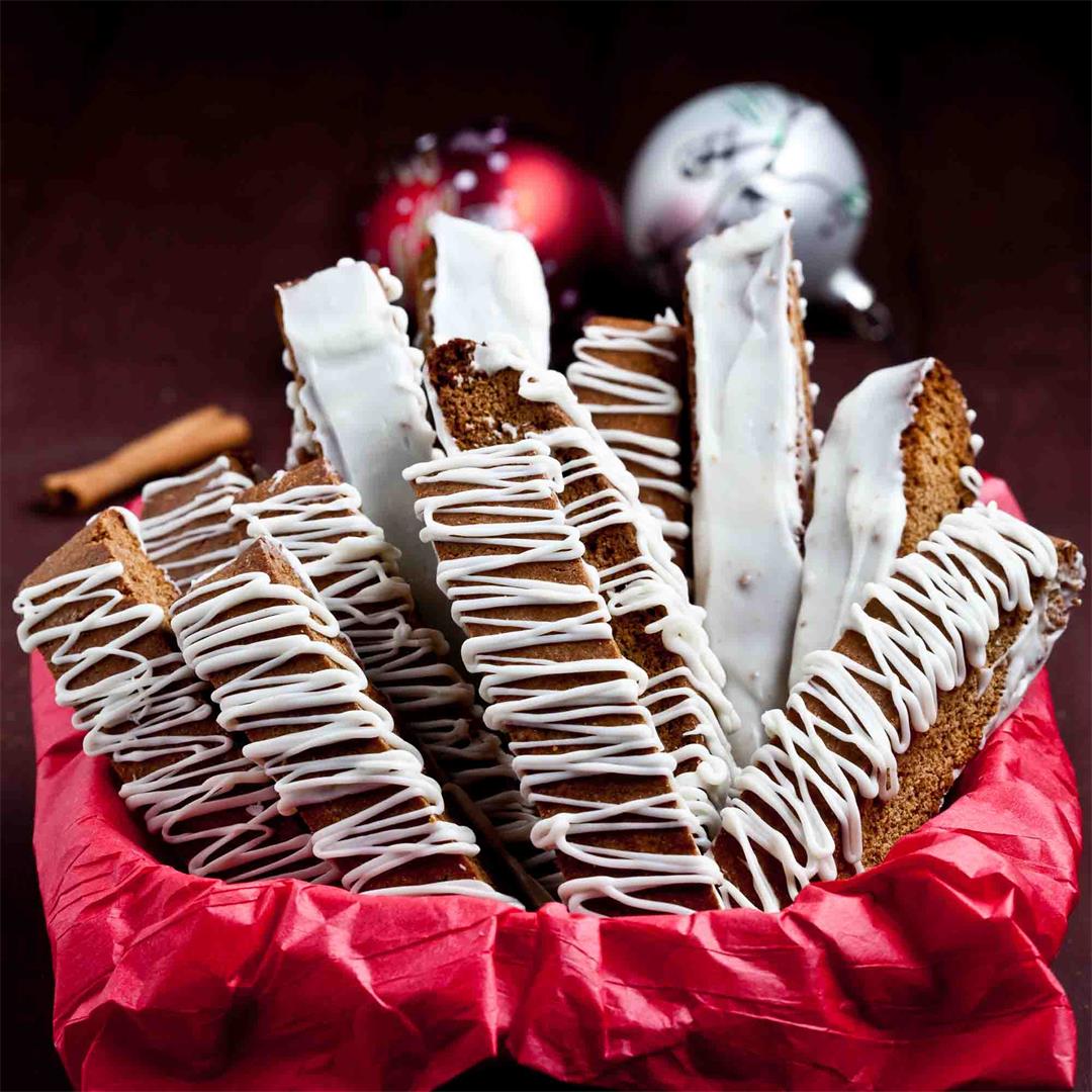 Gingerbread Biscotti