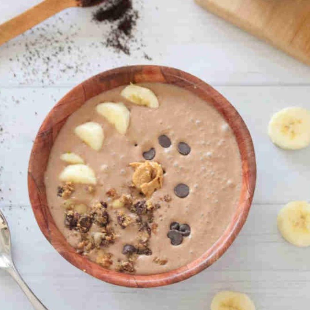 Protein-Packed Coffee Smoothie Bowl for the Perfect Morning Boo