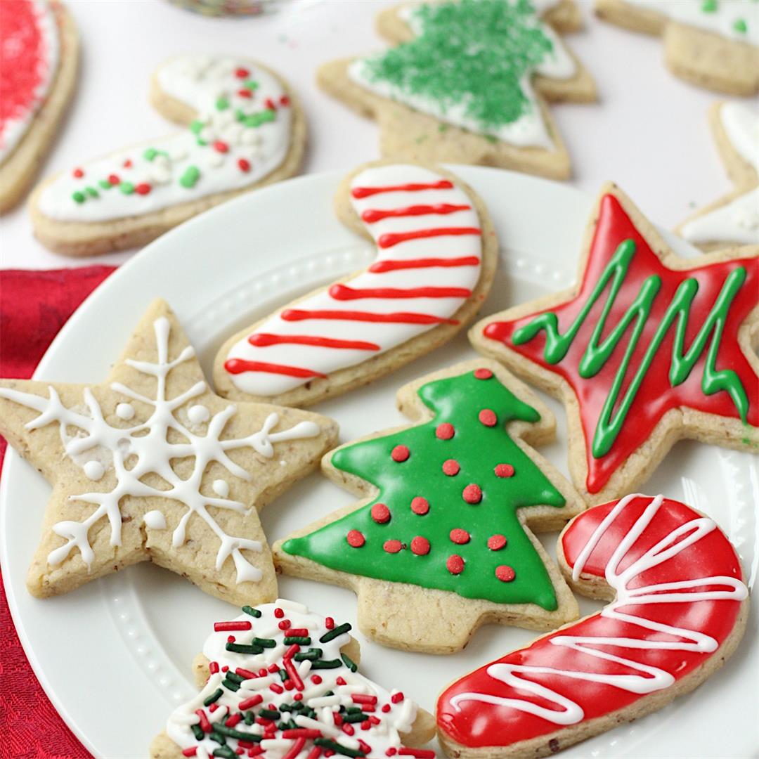 Vegan Cut Out Sugar Cookies