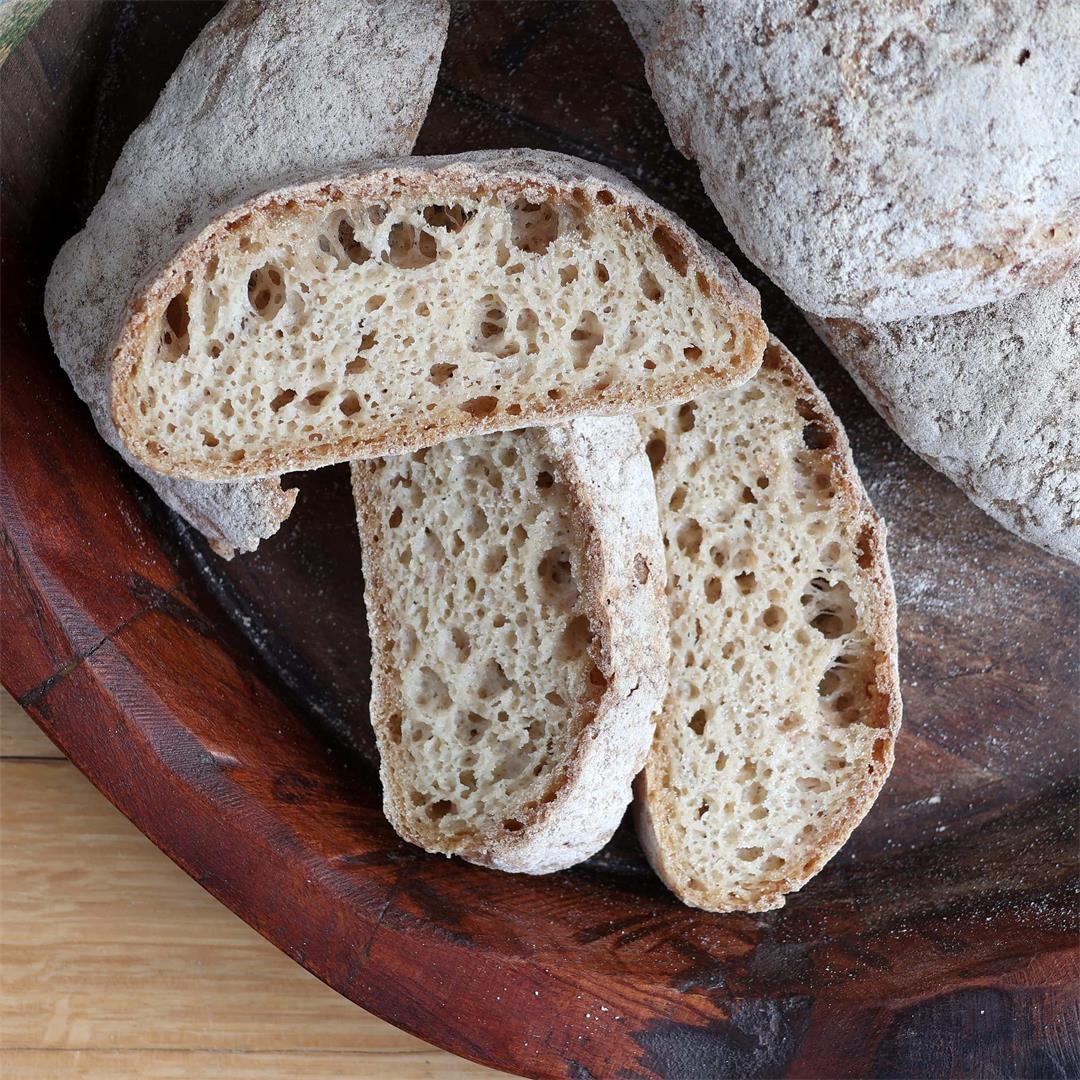 Gluten Free Italian Ciabatta Bread