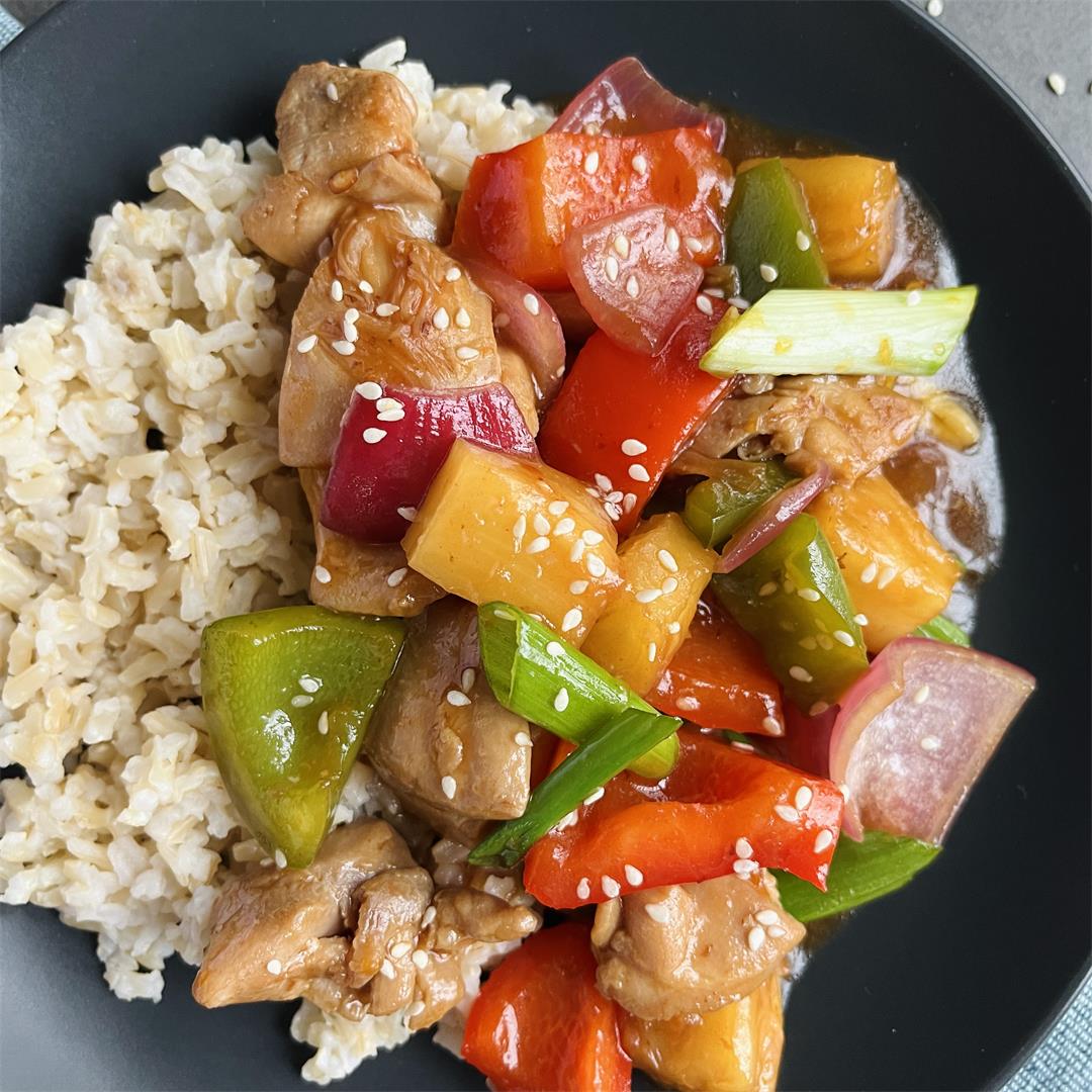 Sweet and Sour Chicken Stir Fry