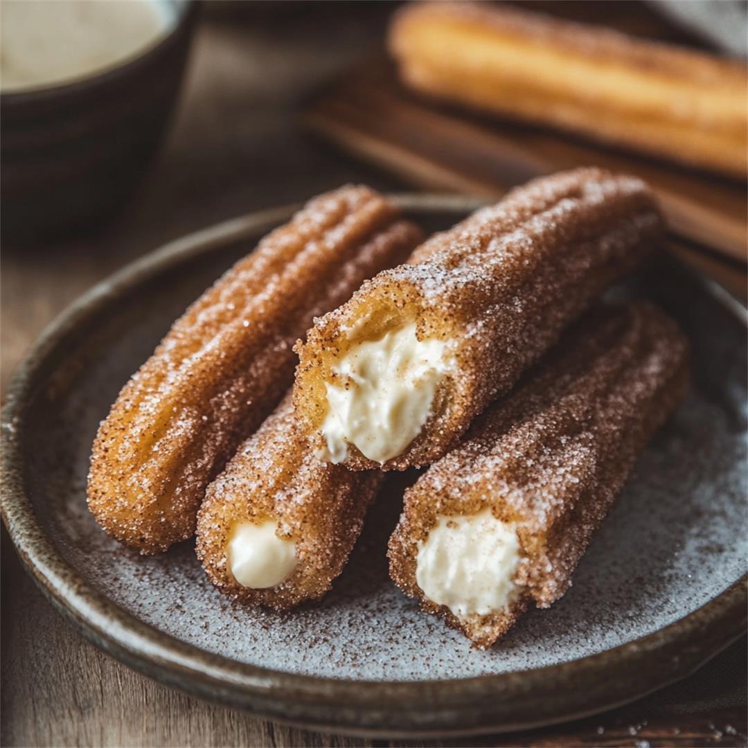 Cream Filled Churros Recipe: A New Favorite for Sweet Tooths