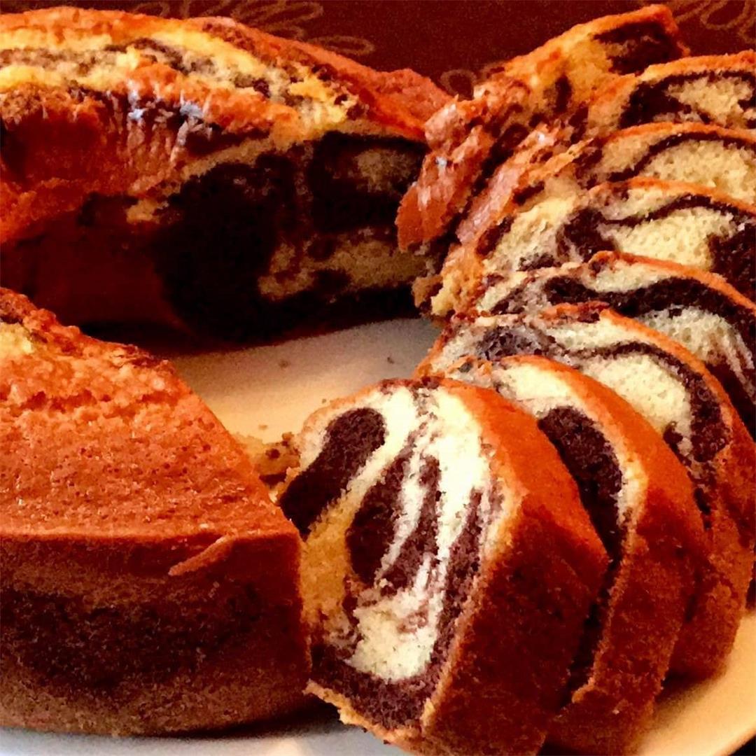 Very Moist Marble Cake