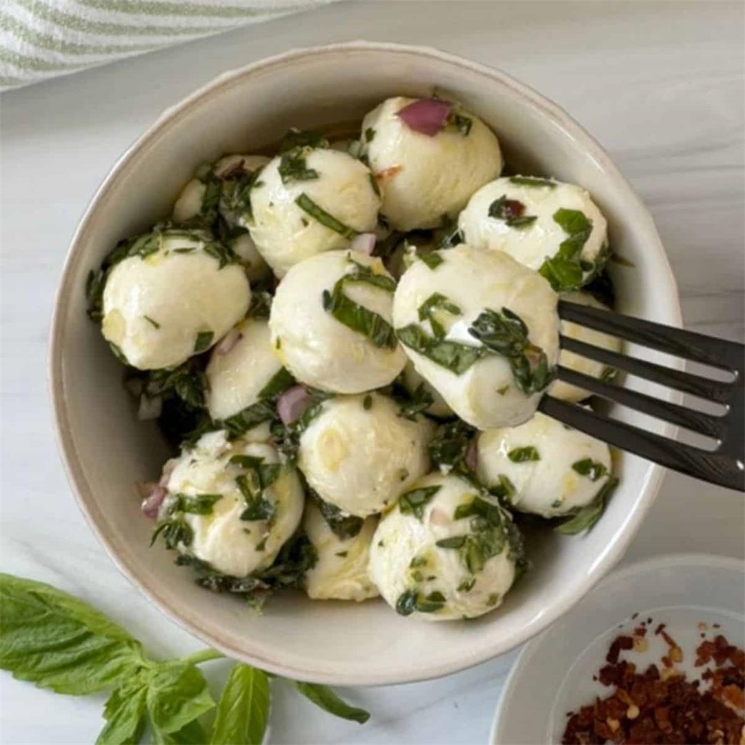 Marinated Mozzarella Balls