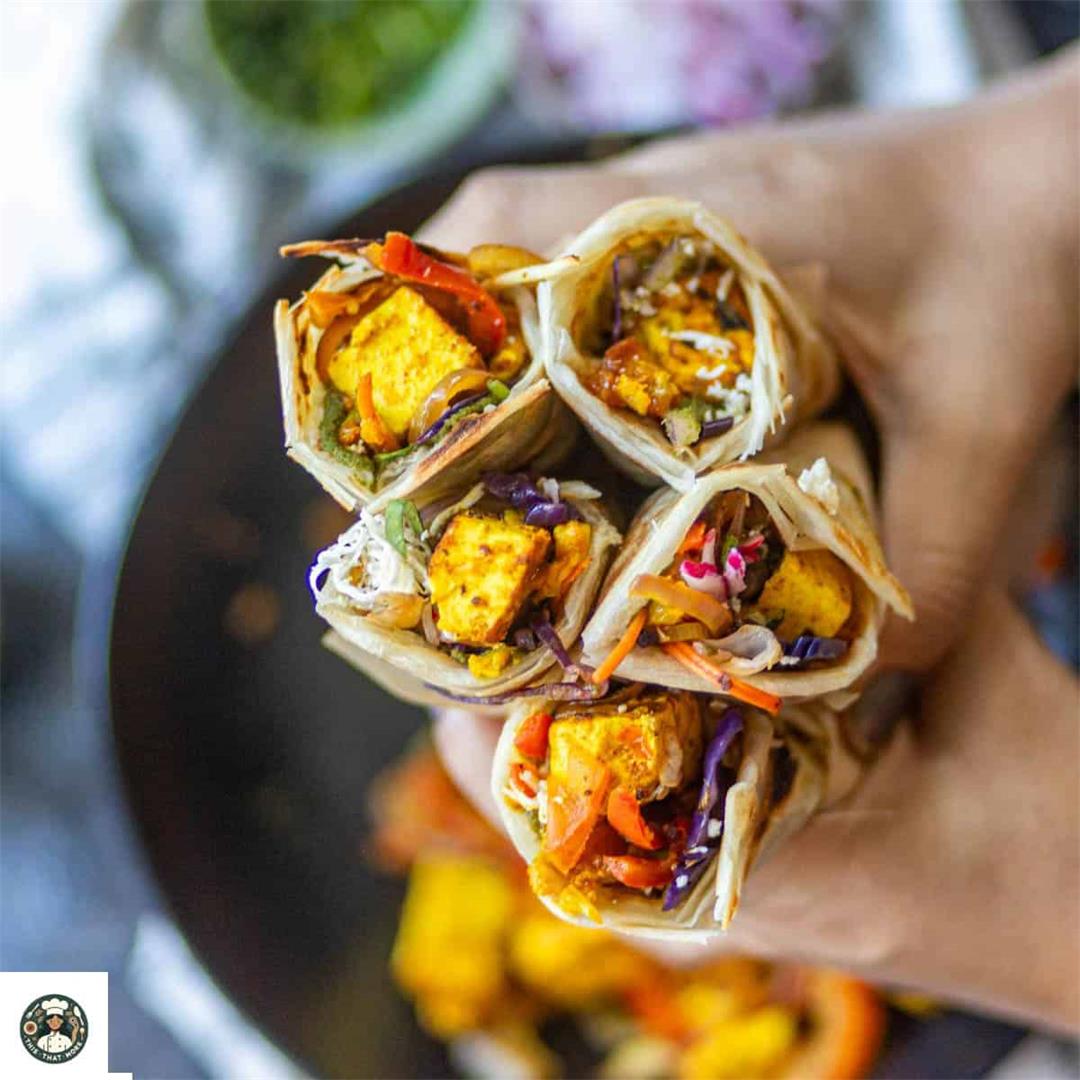 Veg Kathi Roll with Paneer This That More