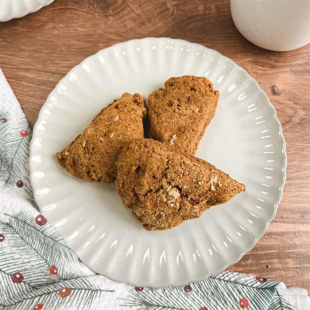 Ginger Pear Scones