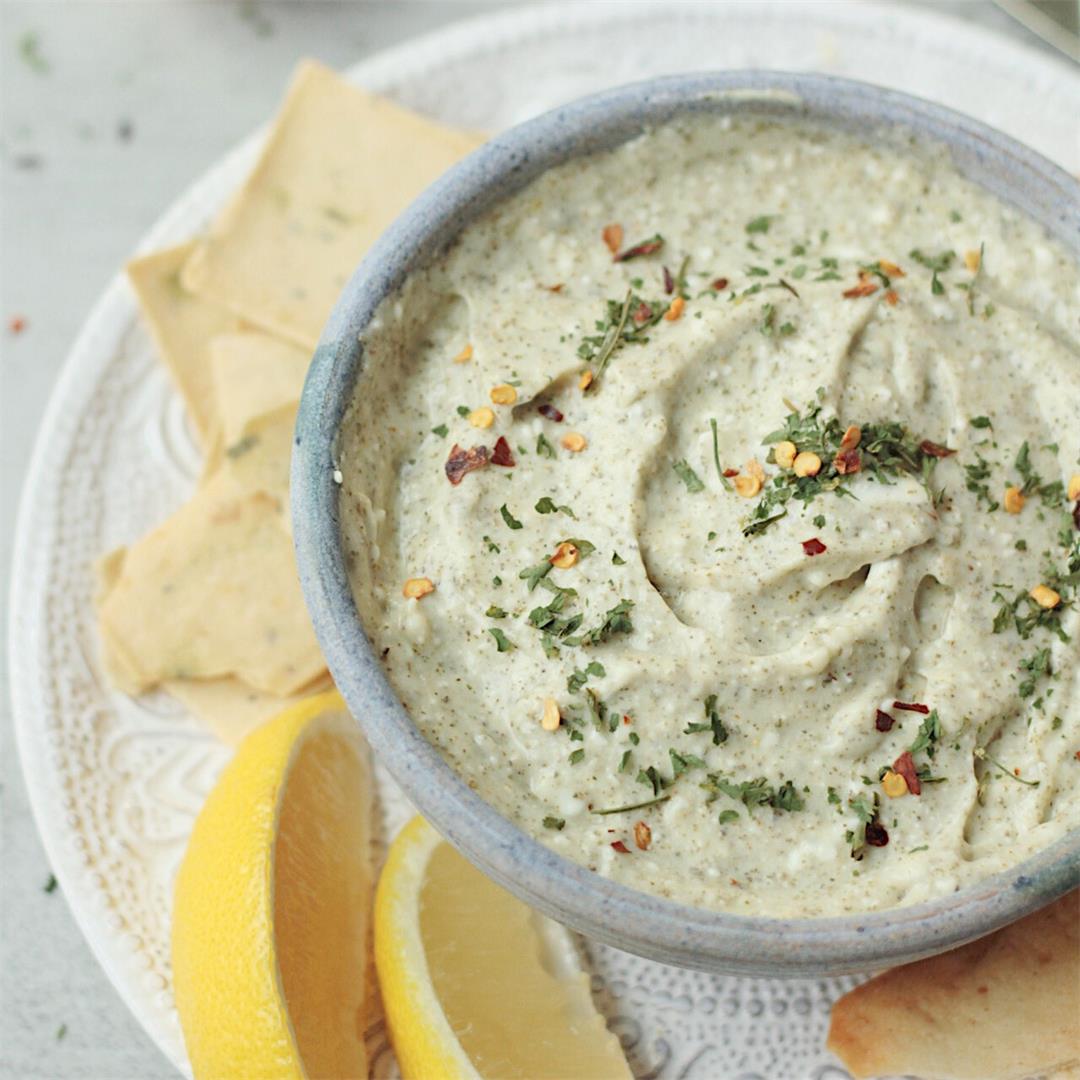 Vegan Whipped Feta Dip