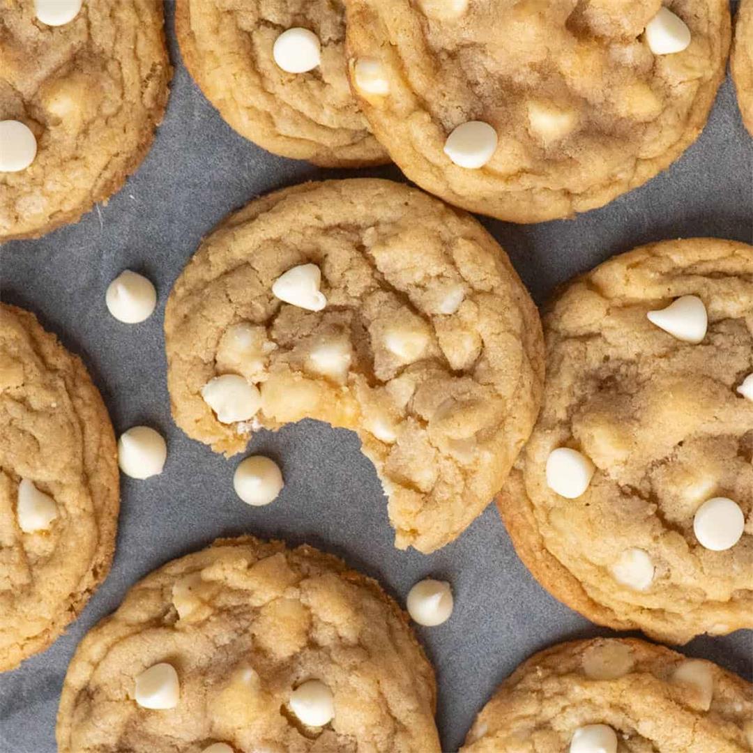 White Chocolate & Macadamia Nut Cookies