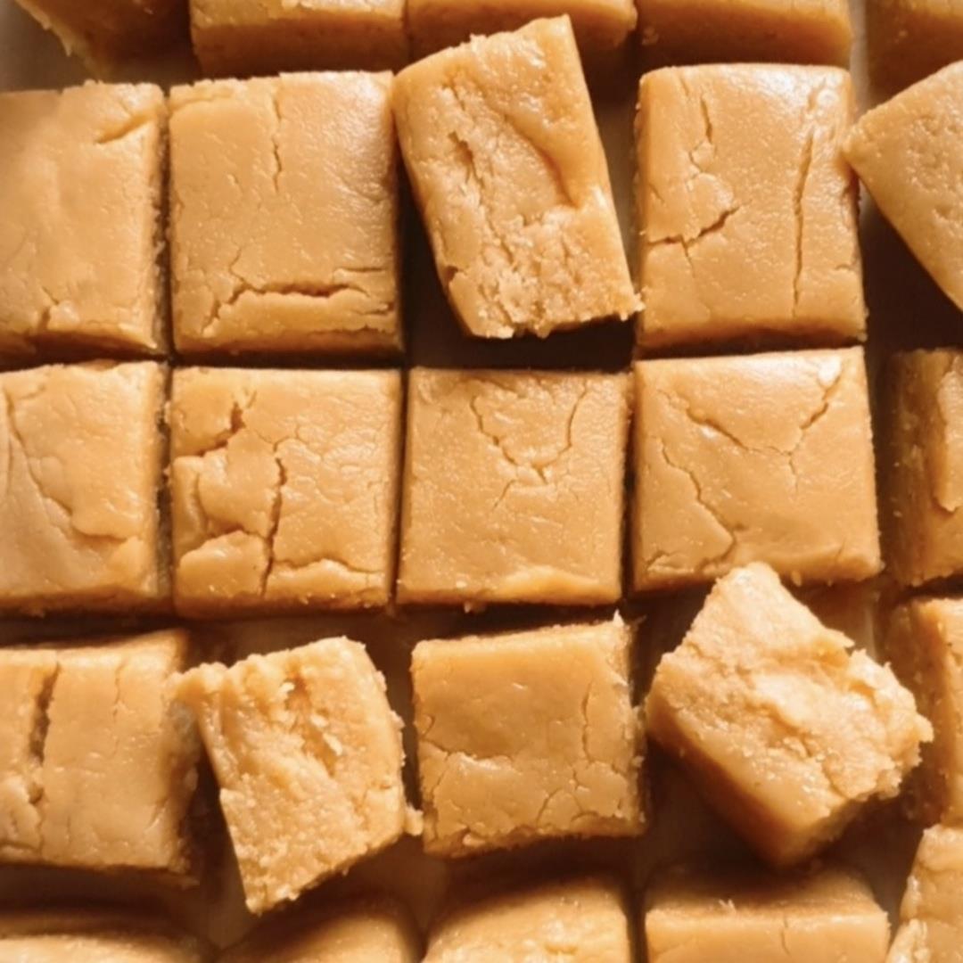 EASIEST 2 Ingredient Peanut Butter Fudge with Condensed Milk