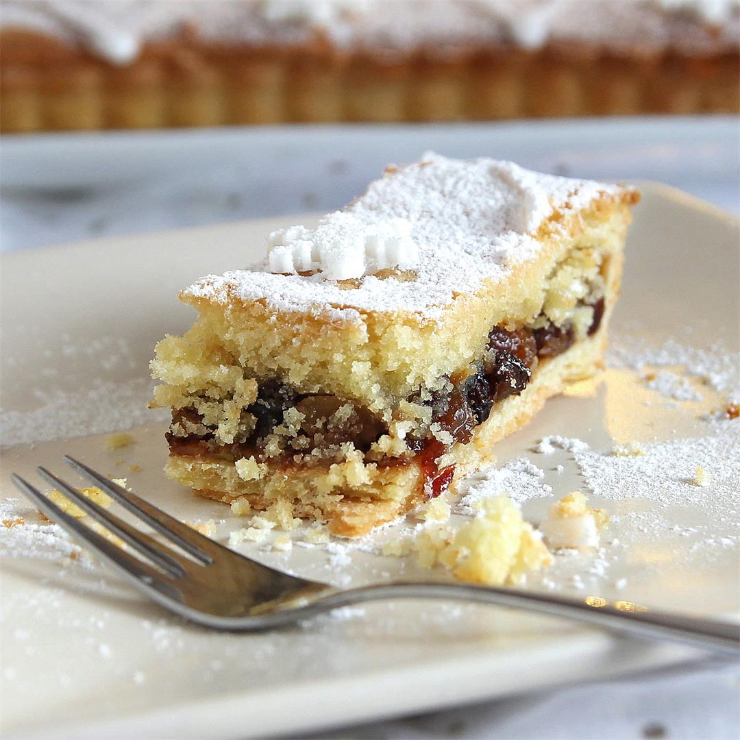 Mince Pies Frangipane Tart (gluten free)