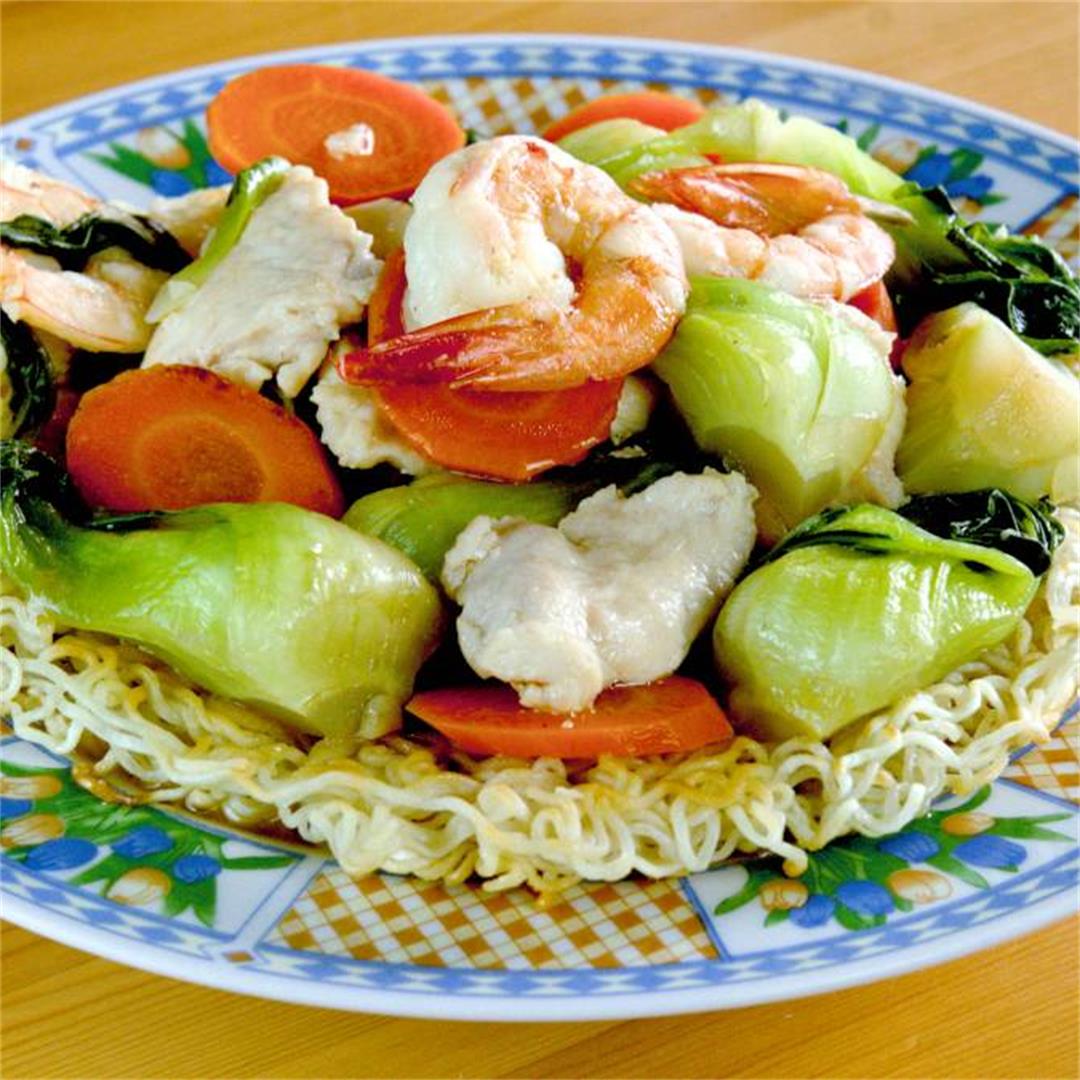 Hong Kong Pan-fried Noodles