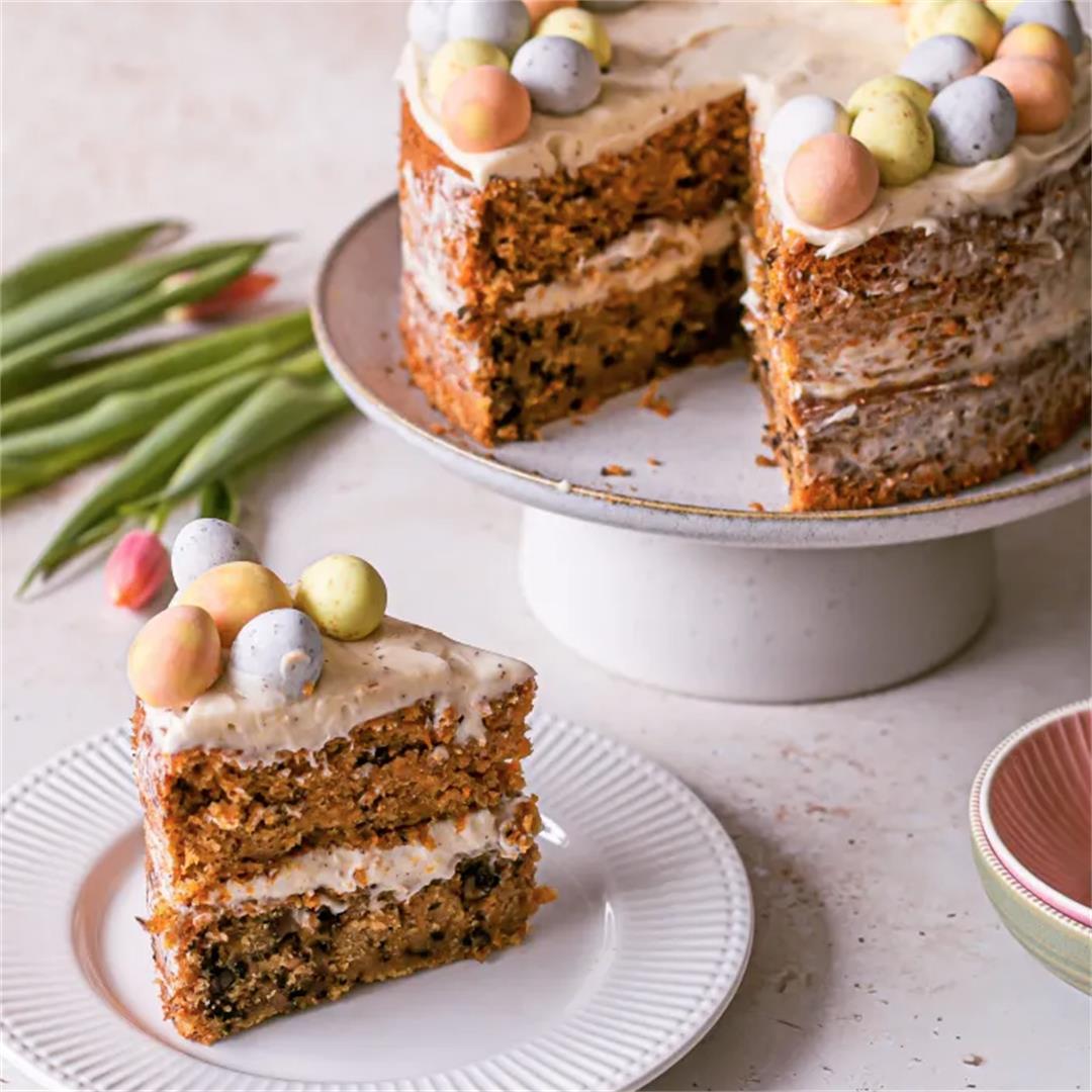 Carrot Cake With Brown Butter-Cream Cheese Frosting