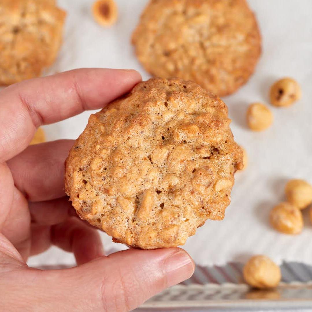 3-Ingredient Keto Italian Hazelnut Cookies