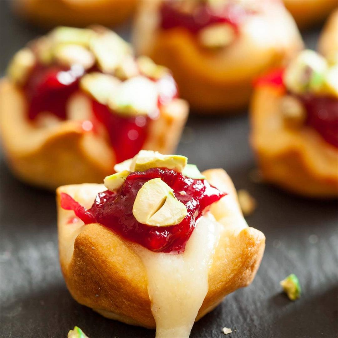 Cranberry Brie Bites