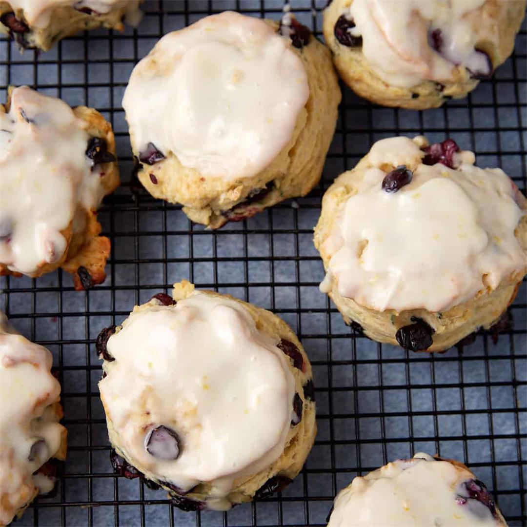 Homemade Blueberry Biscuits (Bojangles Copycat)