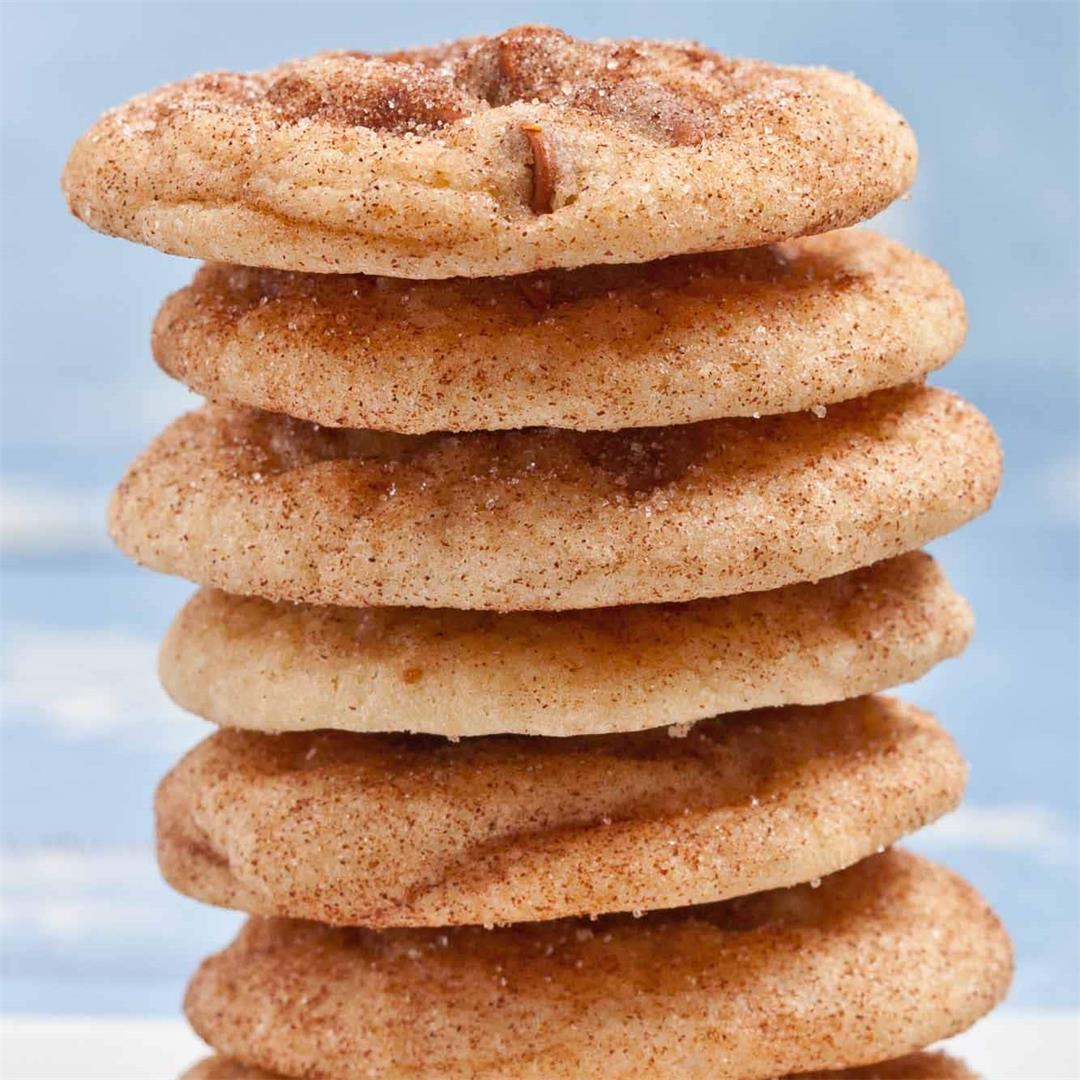 Chewy Soft Snickerdoodles