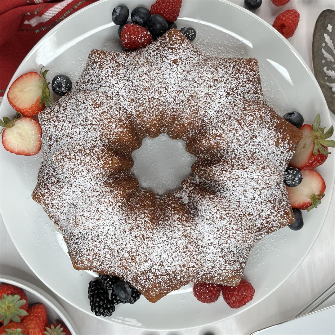 Amaretto Bundt Cake