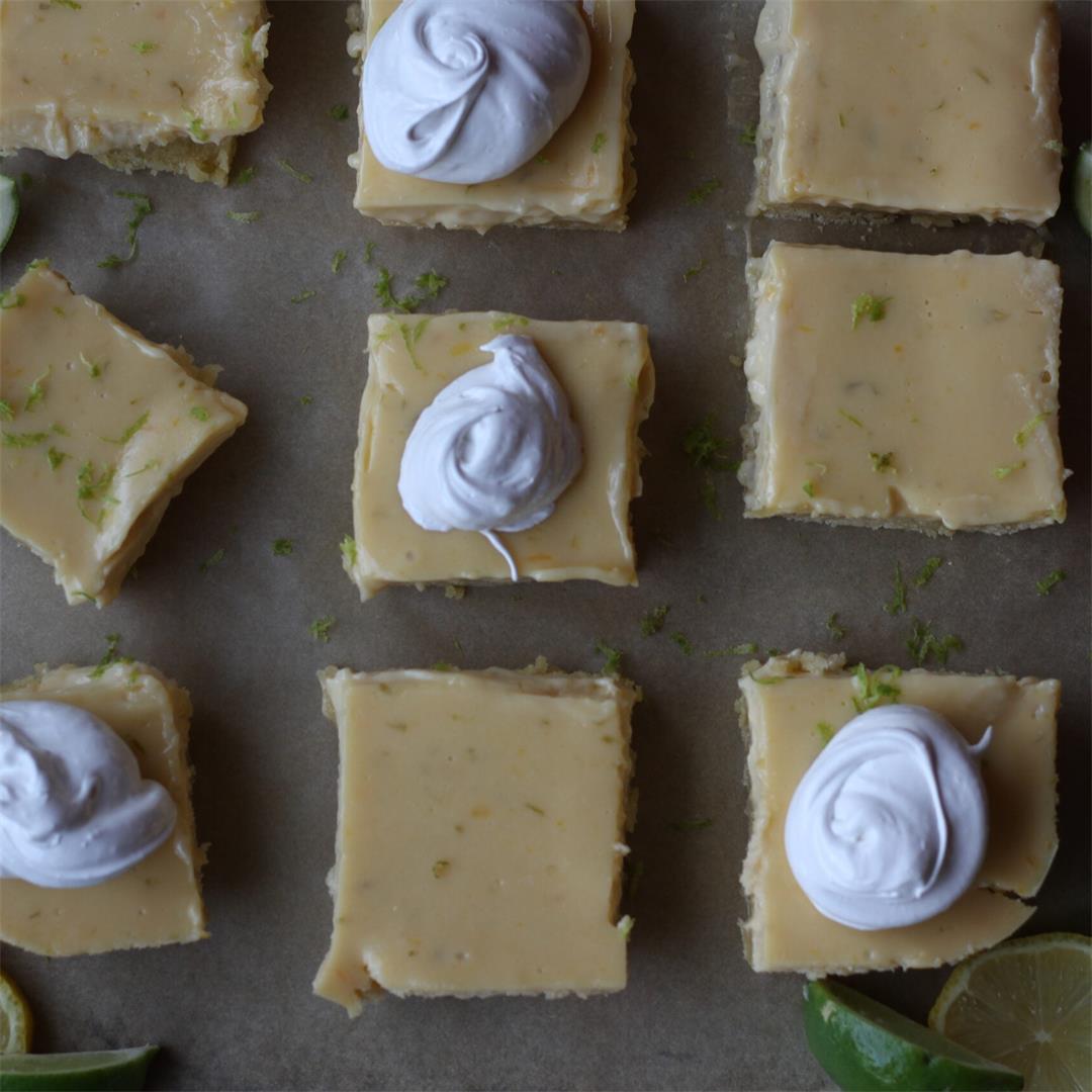 Zesty Lemon Lime Bars Recipe