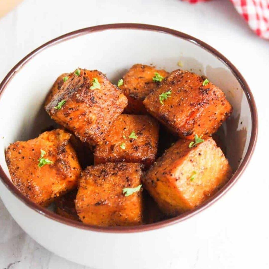 Crispy, Sweet, and Savory Air Fryer Butternut Squash