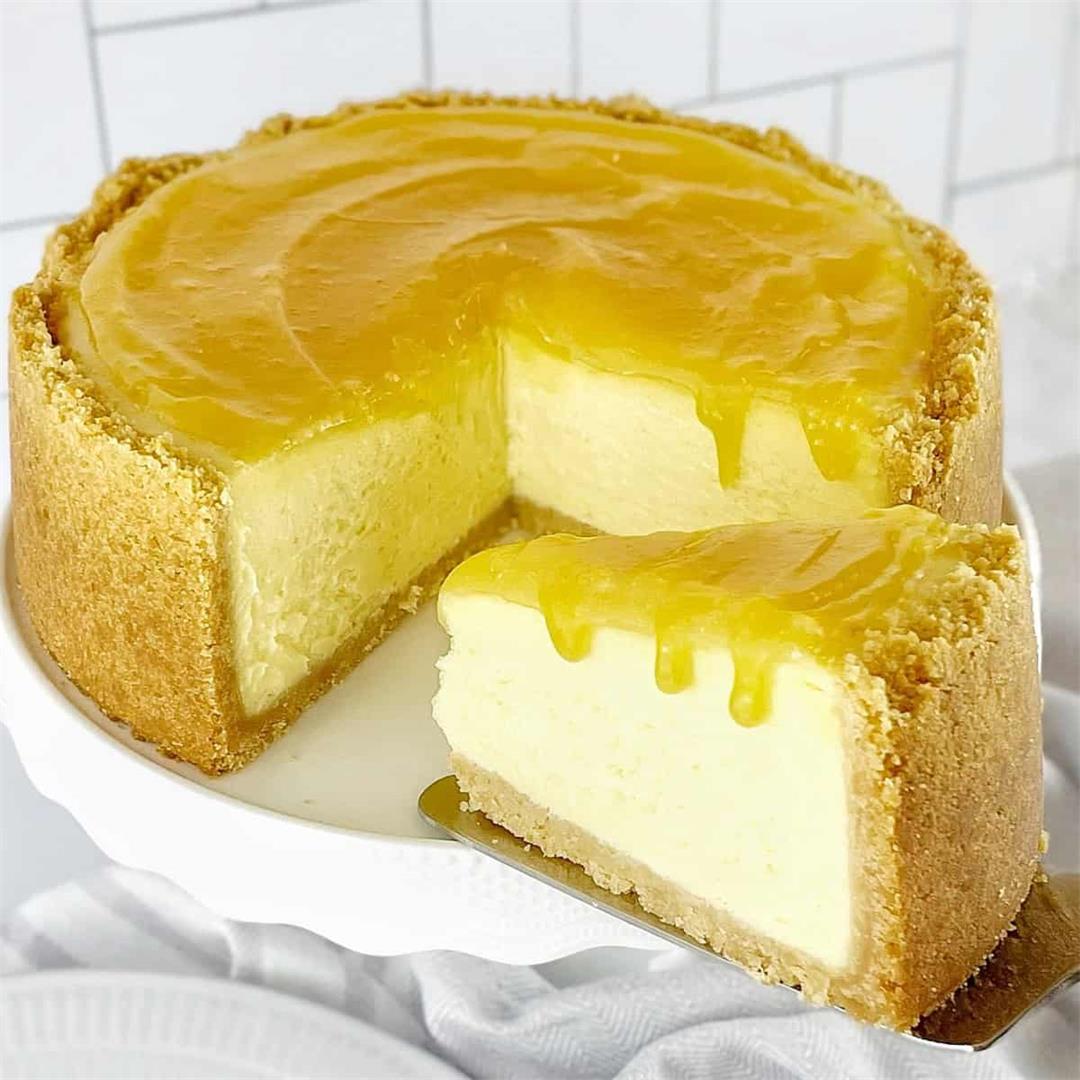 Lemon Curd Cheesecake Recipe