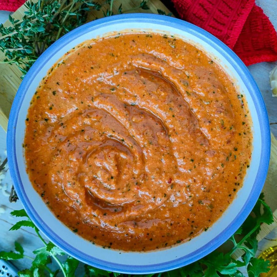 Roasted Red Pepper Pesto Recipe