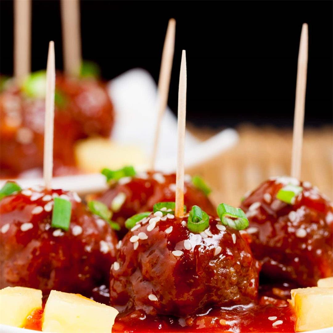 Sweet and Sour Meatballs