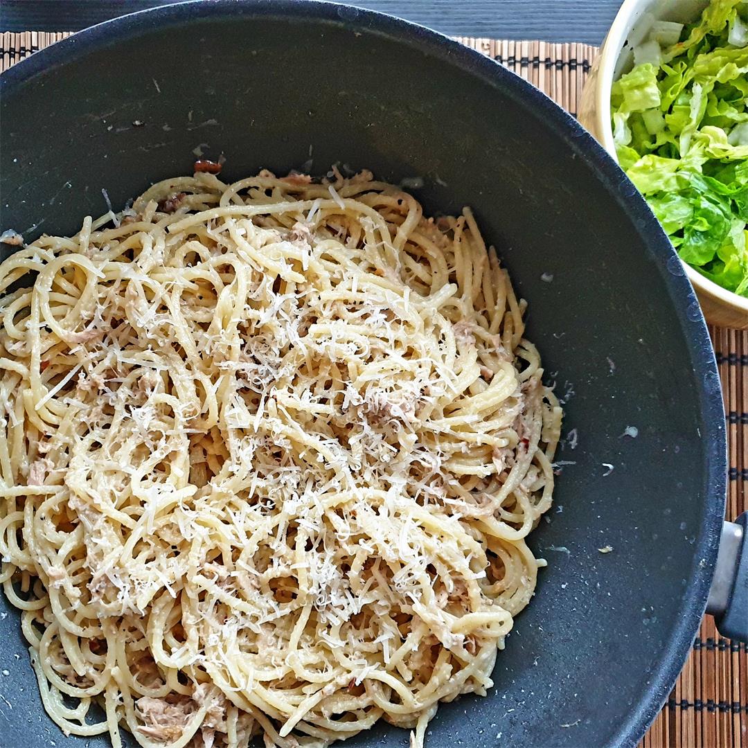 Tuna Lemon Pasta