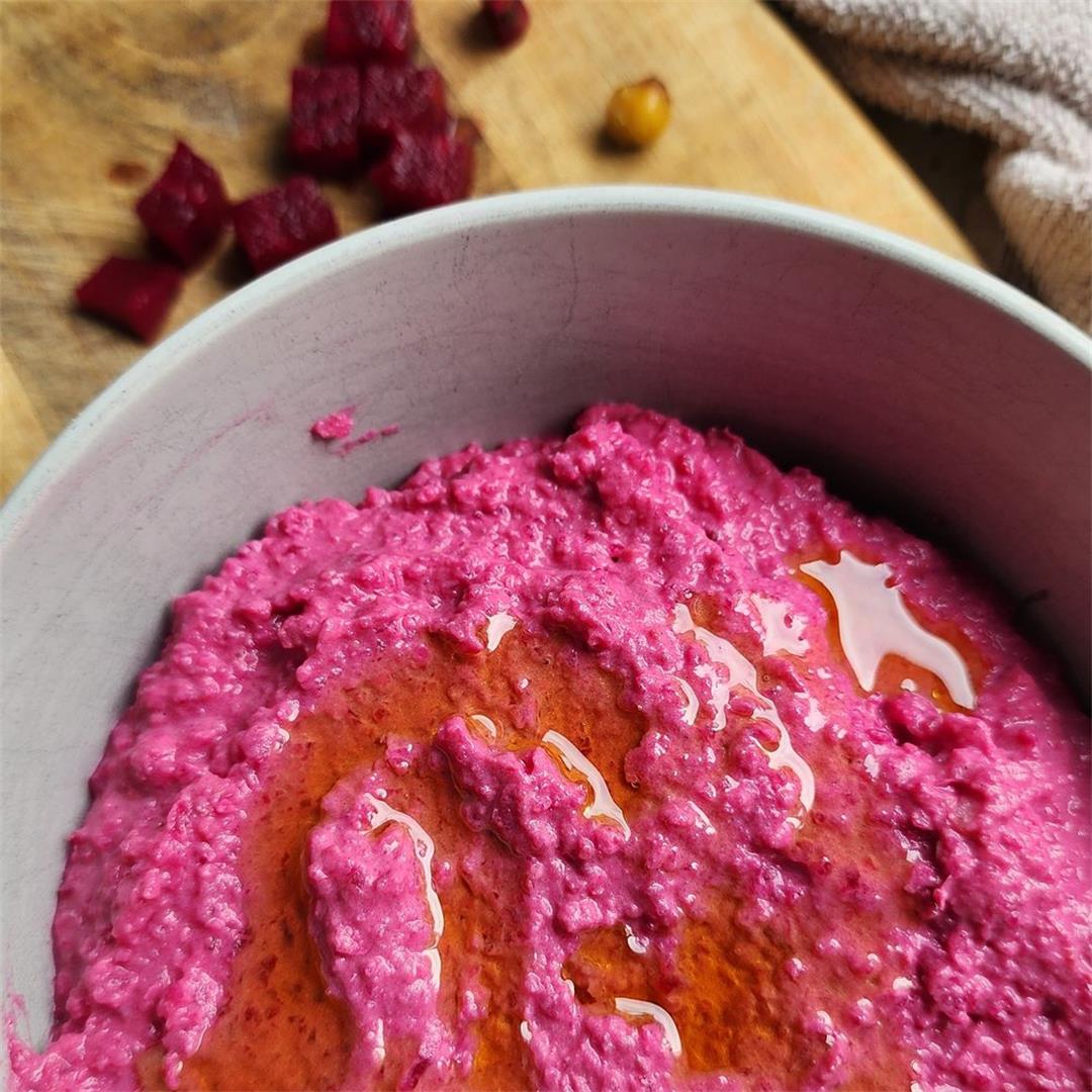 Beetroot Hummus Recipe