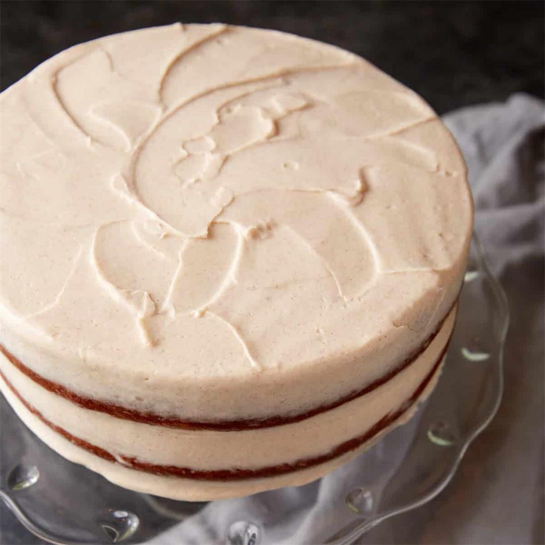 Cinnamon Cream Cheese Frosting In 5 Minutes