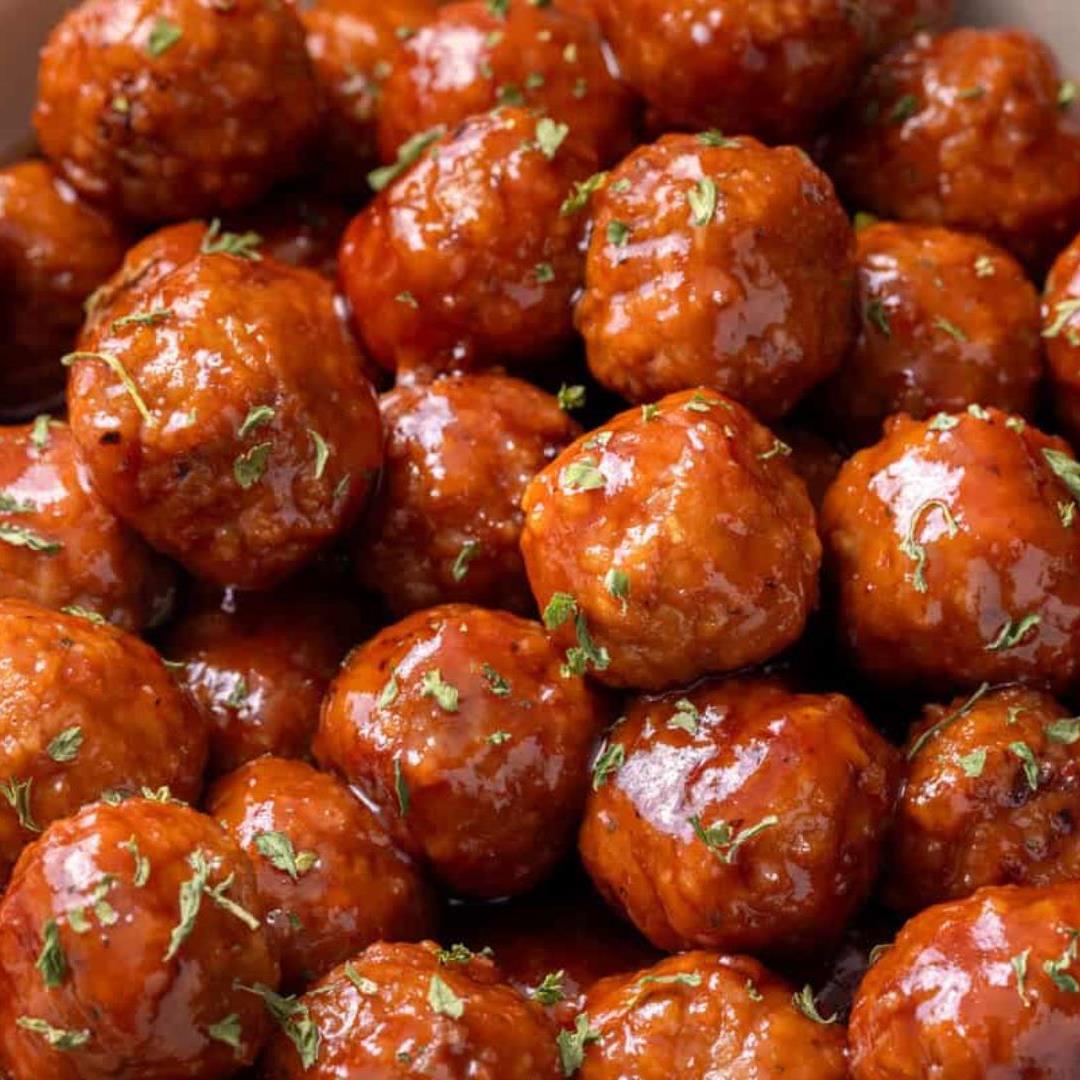 Grape Jelly Meatballs