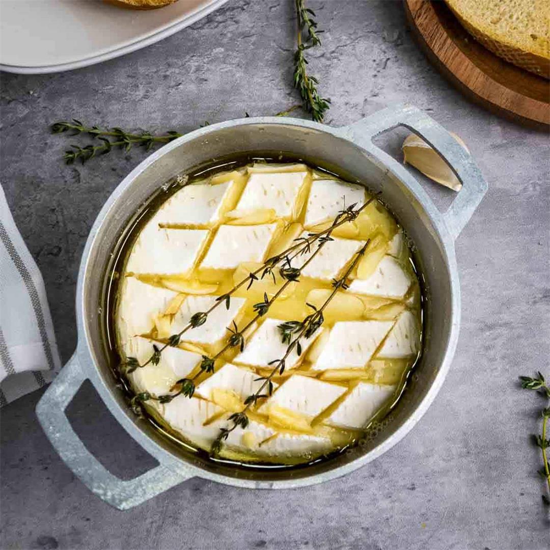 No-Fuss Baked Brie with Honey