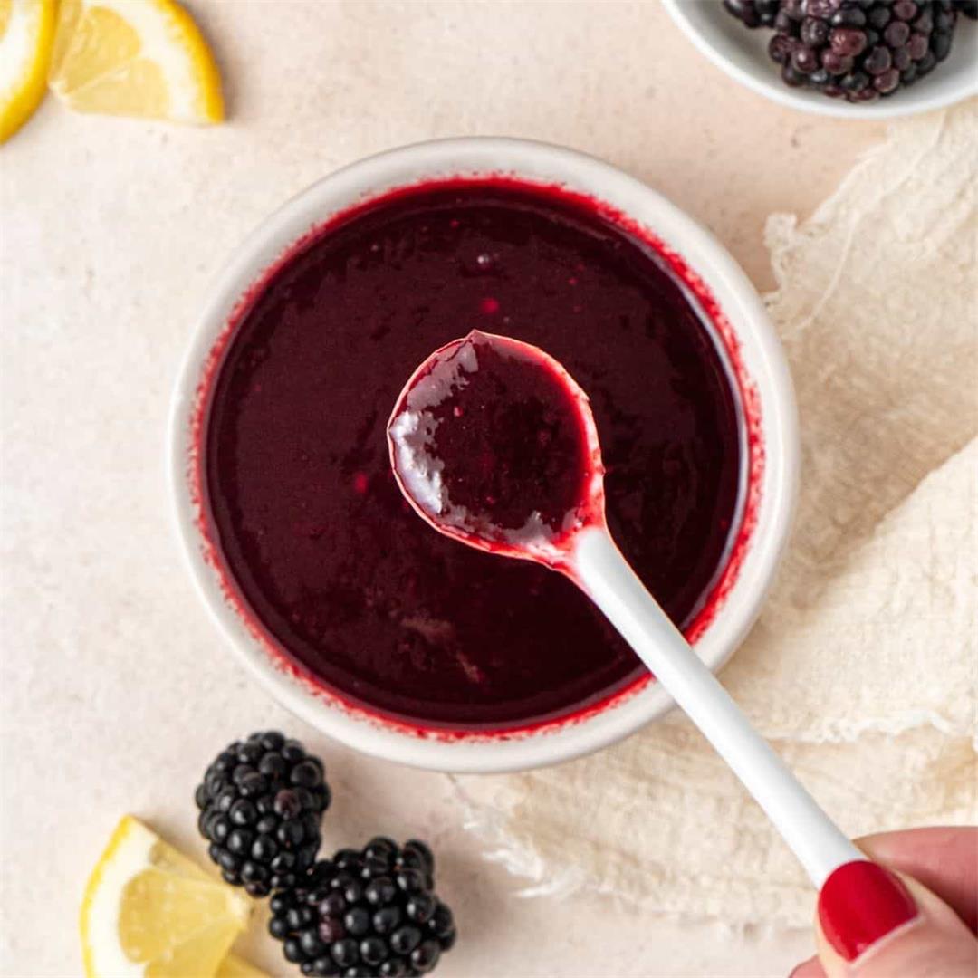 Easy Blackberry Sauce