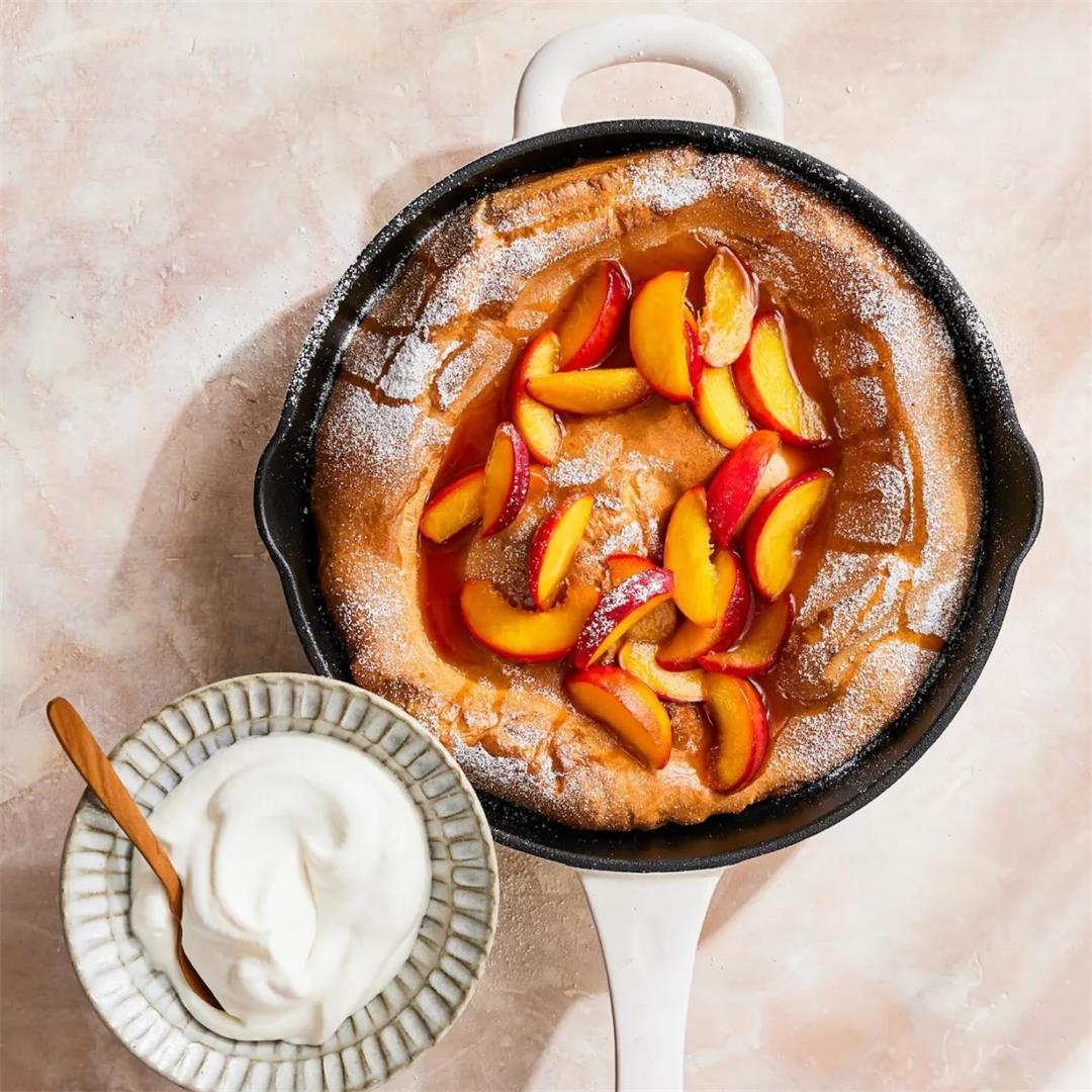 Nectarine Oven Pancake