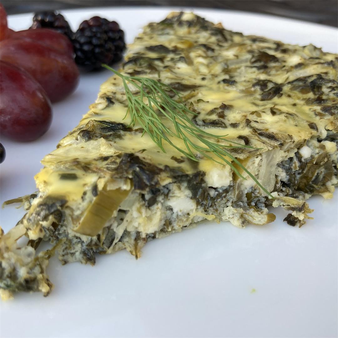 Spinach Pie Frittata