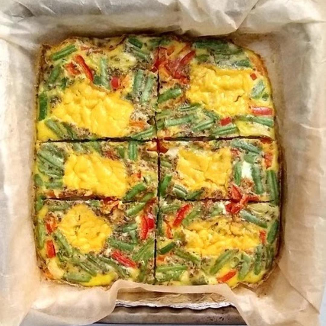 Frozen Veggies Egg Frittata