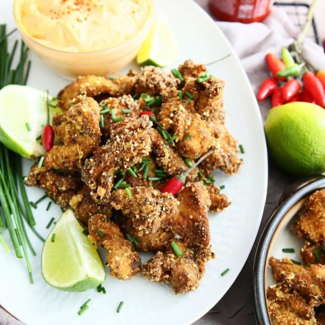 Bengali Fried Chicken with Chilli Aioli