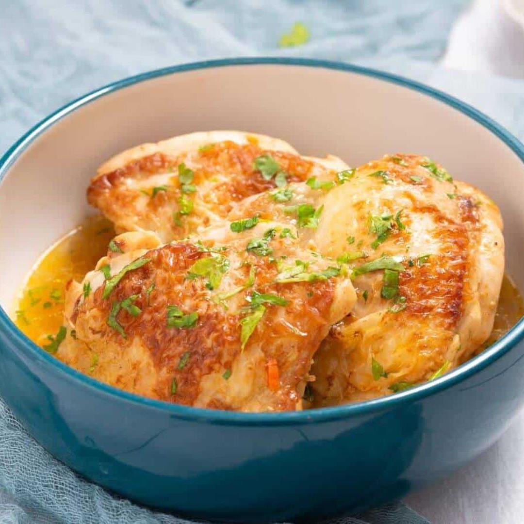 Slow Cooker Chicken Thighs