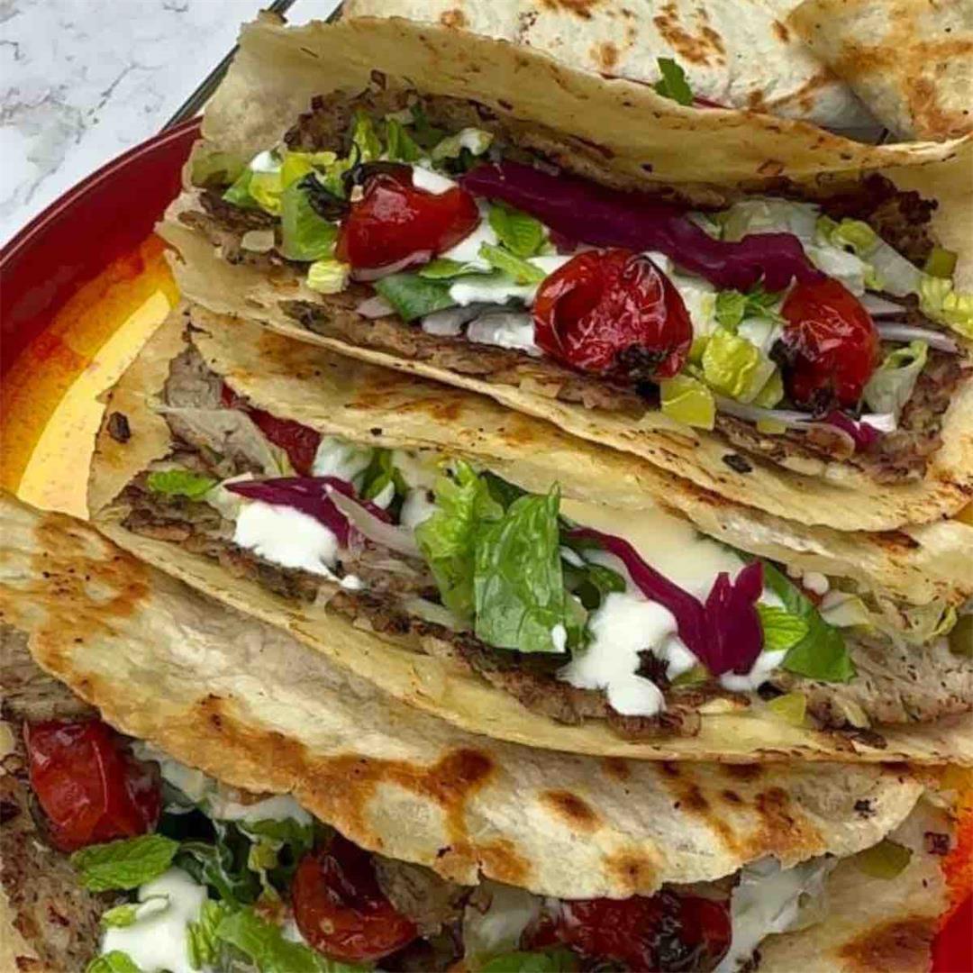 How to make Smashed Kefta Tacos