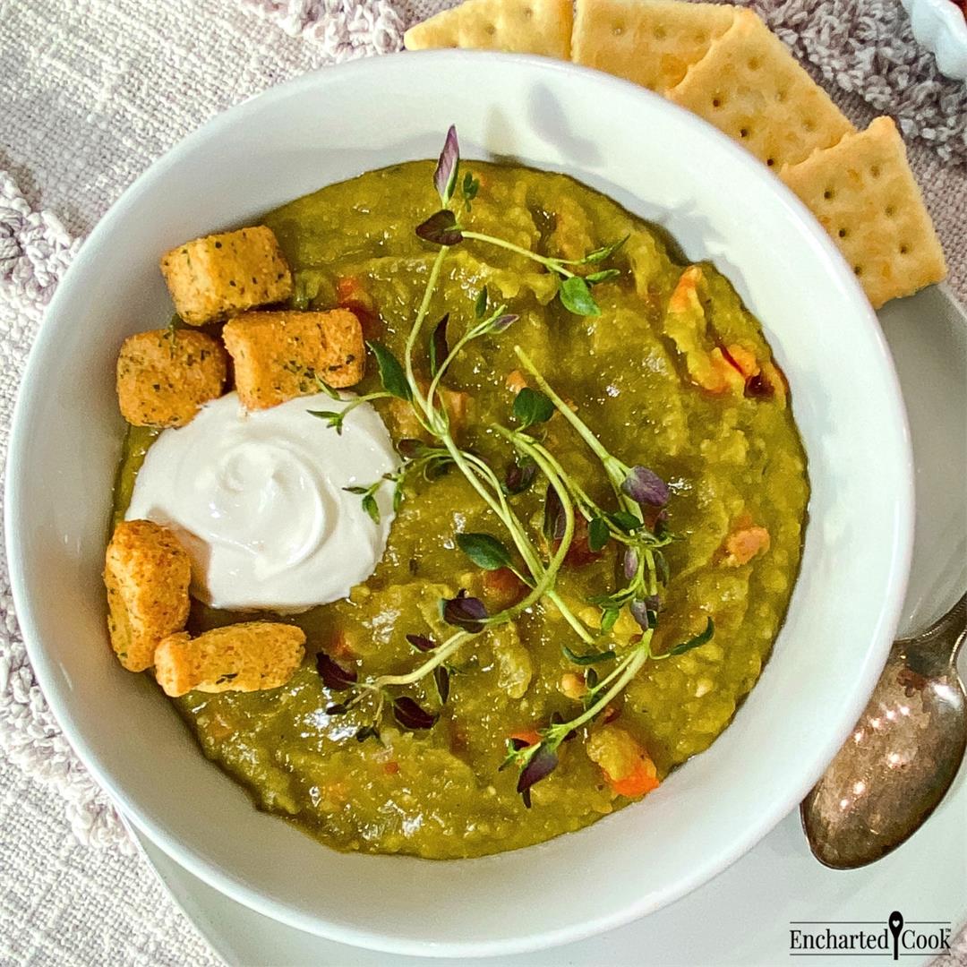 Split Pea Soup with Bacon